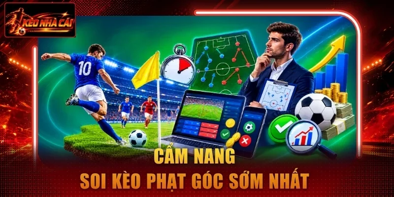 Cẩm nang soi kèo phạt góc sớm nhất