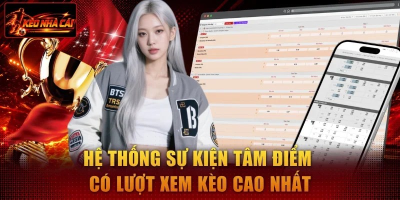 Hệ thống sự kiện tâm điểm tỷ lệ kèo nhà cái hôm nay có lượt xem kèo cao nhất Hệ thống sự kiện tâm điểm tỷ lệ kèo nhà cái hôm nay có lượt xem kèo cao nhất